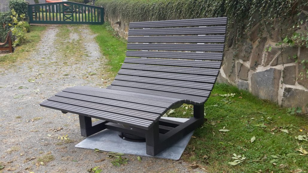 Doppelliege drehbar Waldsofa Tischlerei Belke